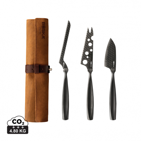Noutati si inovatii - Set cutite branzeturi BOSKA Monaco+ Black – premium, Red Dot Design