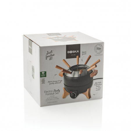 BOSKA Electric Party Fondue Set 2.3L – fondue electric pentru 8 persoane, garantie pe viata [29]