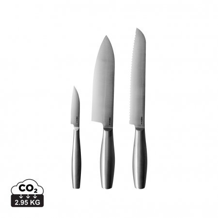 Noutati si inovatii - Set cutite bucatarie BOSKA Copenhagen, 3 piese inox, garantie pe viata
