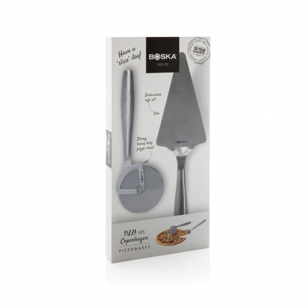 Set pizza BOSKA Copenhagen, inox premium, rotita si palet, garantie pe viata [6]