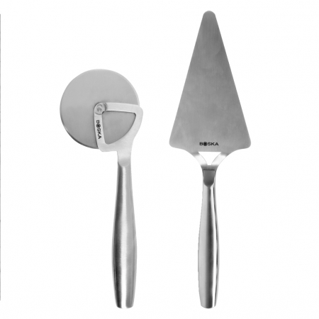 Set pizza BOSKA Copenhagen, inox premium, rotita si palet, garantie pe viata [1]