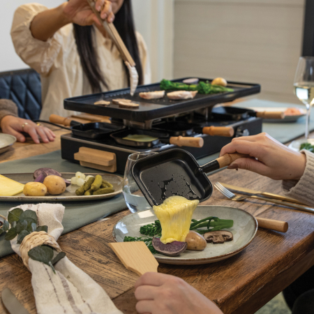 Raclette BOSKA Gourmet Party pentru 8 persoane, grill reversibil, EU Type F [13]