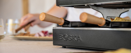 Raclette BOSKA Gourmet Party pentru 8 persoane, grill reversibil, EU Type F [10]