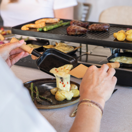 Raclette BOSKA Gourmet Party pentru 8 persoane, grill reversibil, EU Type F [9]