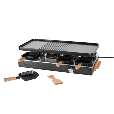 Raclette BOSKA Gourmet Party pentru 8 persoane, grill reversibil, EU Type F [2]