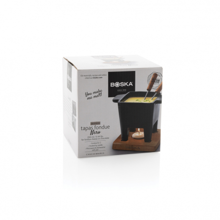 BOSKA Tapas Fondue Nero 300 ml – set fondue pentru doua persoane, garantie pe viata [8]