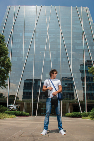 Boxy Sling crossbody 2,3L, geanta compacta rPET [20]