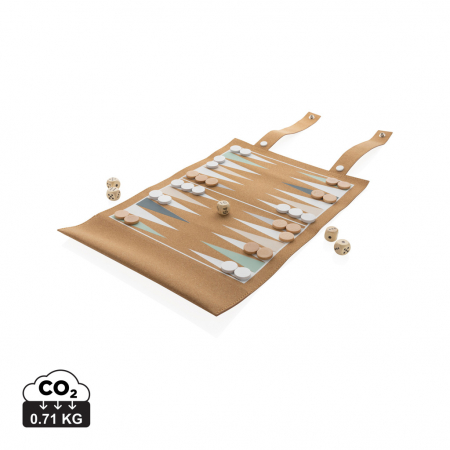 Sport, jocuri si accesorii - Set pliabil Britton table si dame din pluta FSC®