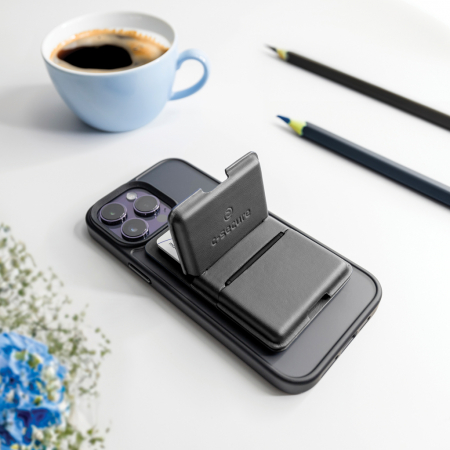 Portofel magnetic pentru telefon C-Secure MagSafe, protectie RFID, suport stand [11]