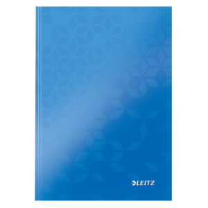 Caiete si blocnotesuri - Caiet A5 Leitz Wow coperta dura matematica albastru