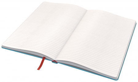 Caiet de birou Leitz Cosy, carton laminat, coperta dura, A5, 80 coli, dictando [2]