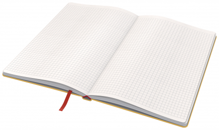 Caiet de birou Leitz Cosy, carton laminat, coperta dura, A5, 80 coli, matematica [2]