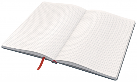 Caiet de birou Leitz Cosy, carton laminat, coperta dura, A5, 80 coli, matematica [2]