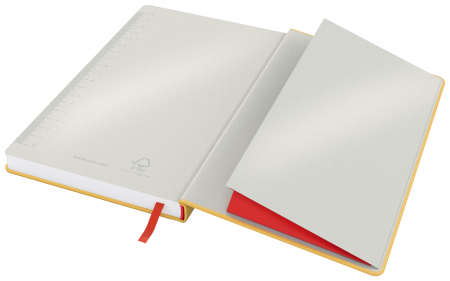 Caiet de birou Leitz Cosy, carton laminat, coperta dura, A5, 80 coli, matematica [4]