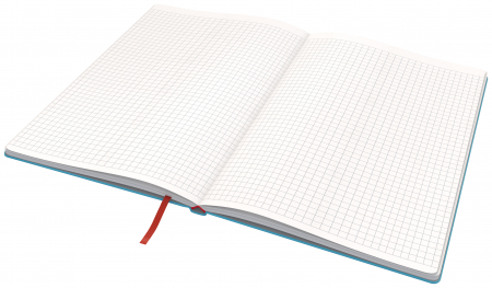 Caiet de birou Leitz Cosy, carton laminat, coperta dura, B5, 80 coli, matematica [2]