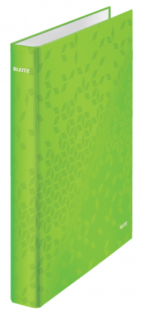 Bibliorafturi, caiete mecanice, separatoare - Caiet mecanic A4 cu 2 inele 25mm Leitz WOW verde