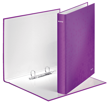 Caiet mecanic A4 cu 2 inele 25mm Leitz WOW mov [1]