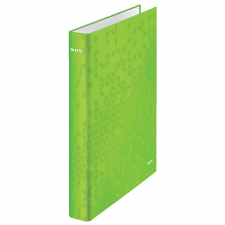 Bibliorafturi, caiete mecanice, separatoare - Caiet mecanic Leitz WOW mecanism 4DR/25mm albastru metalizat