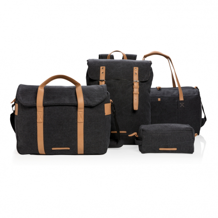 Geanta Canvas Weekend 27L, rezistenta si fara PVC [8]