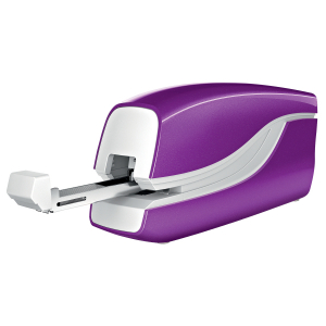 Capsator electric Leitz WOW 10coli albastru metalizat [3]