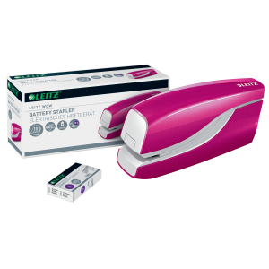 Capsator electric Leitz WOW 10coli albastru metalizat [1]