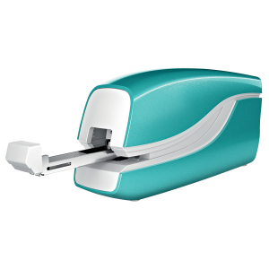 Capsator electric Leitz WOW 10coli albastru metalizat [3]