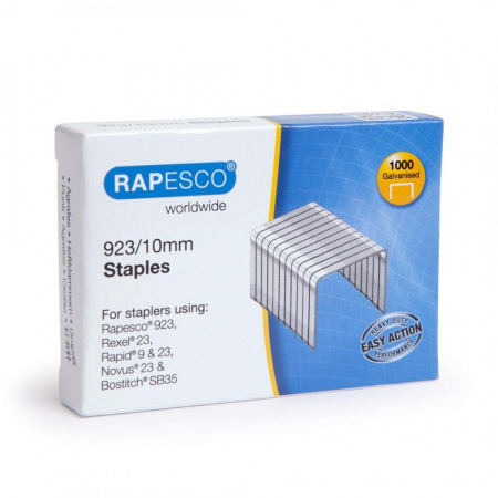 Capsatoare, capse si perforatoare - Capse 23/10 Rapesco 1000 buc