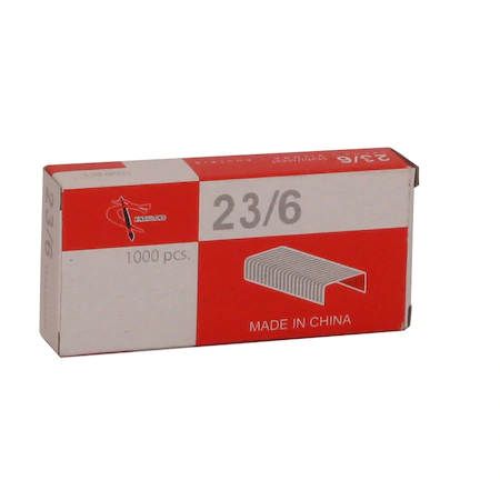 Capsatoare, capse si perforatoare - Capse 23/6 Heavy Duty 1000 buc