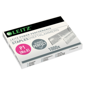 Capsatoare, capse si perforatoare - Capse Leitz N8 1000buc