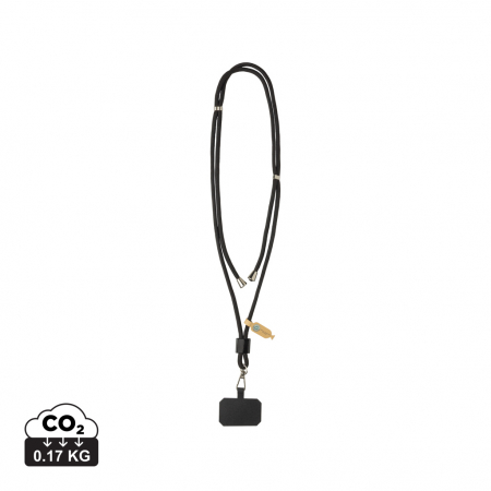 Noutati si inovatii - Lanyard telefon CarryLoop RCS PET reciclat ajustabil