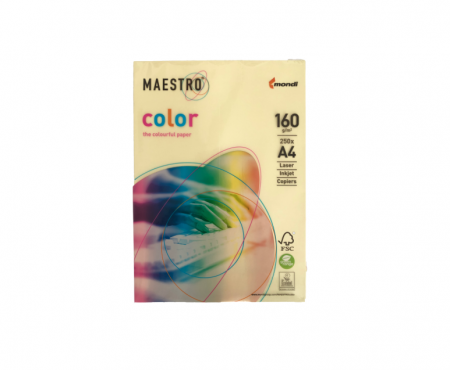 Unitate Protejata - COMERT - Carton A4 Maestro 160g 250coli/top albastru intens
