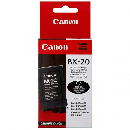 Cartuse, tonere, consumabile PC - Cartus Canon BX-20, cerneala neagra, original