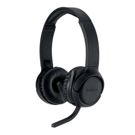 Casti - Casti Kensington EQ H1050 Bluetooth cu microfon, on-ear, negre