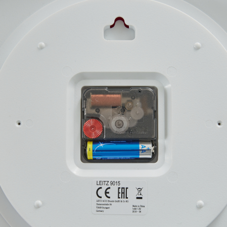 Ceas de perete Leitz WOW, silentios, 29 cm,albastru [1]