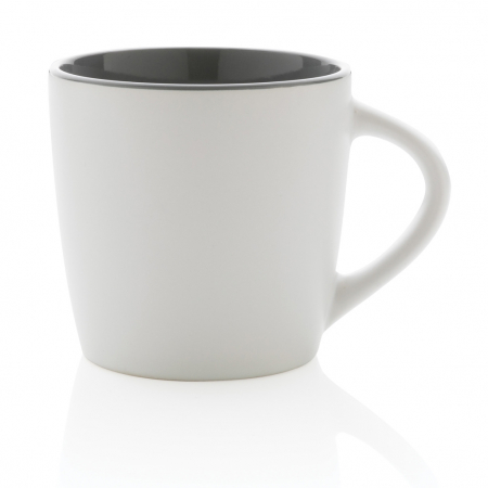 Cana ceramica cu interior colorat, 300ml, finisaj mat [2]