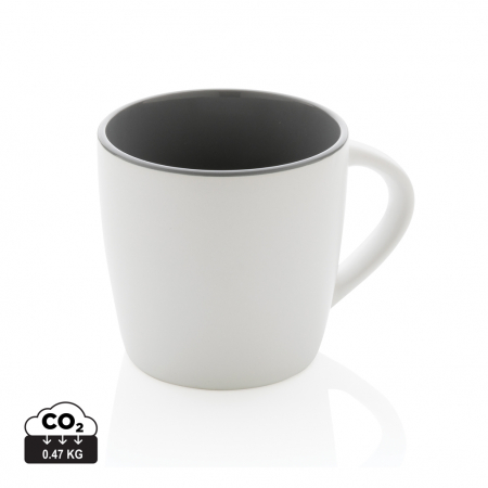 Cana ceramica cu interior colorat, 300ml, finisaj mat [0]