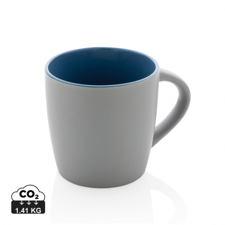 Cana ceramica cu interior colorat, 300ml, finisaj mat [0]
