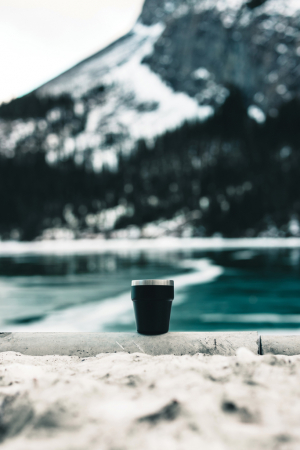 Pahar cafea Clark otel reciclat 300 ml cu pereti dubli [6]