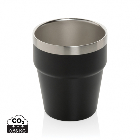 Sticle, cani si termosuri to go - Pahar cafea Clark otel reciclat 300 ml cu pereti dubli