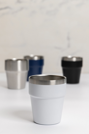 Pahar cafea Clark otel reciclat 300 ml cu pereti dubli [5]