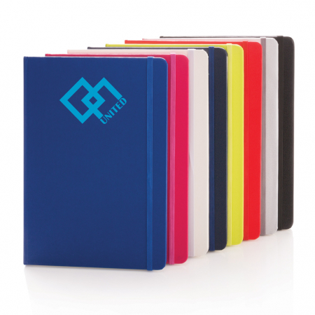 Agenda clasica A5 personalizabila cu coperta tare si inchidere elastica [7]