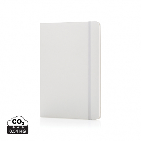 Agenda clasica A5 personalizabila cu coperta tare si inchidere elastica [0]