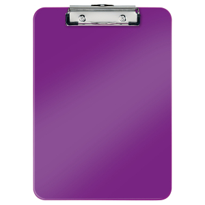 Dosare, folii protectie si mape - Clipboard simplu Leitz WOW mov metalizat