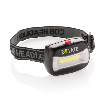 Lanterna frontala COB LED din ABS – 100 lumeni, raza 30 m, 3 moduri [7]