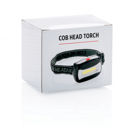 Lanterna frontala COB LED din ABS – 100 lumeni, raza 30 m, 3 moduri [6]