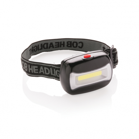Lanterna frontala COB LED din ABS – 100 lumeni, raza 30 m, 3 moduri [1]