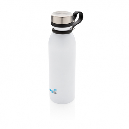Sticla termos inox 600 ml vacuum cupru cu maner silicon [6]