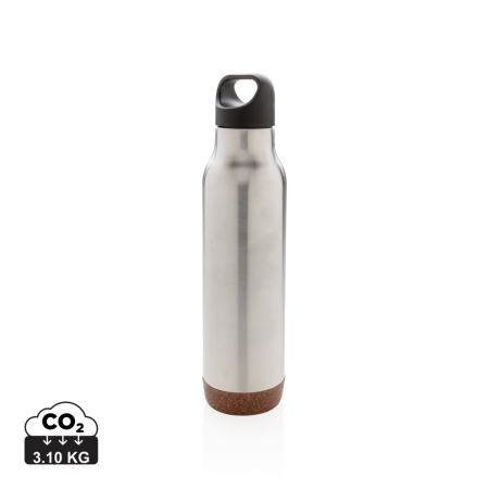 cani si termosuri to go - Sticla termos cu detaliu din pluta 600 ml antiscurgere