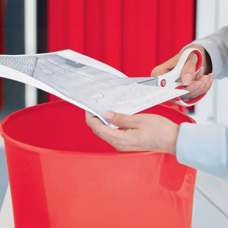 Cos hartii Leitz WOW 15l roz metalizat [1]