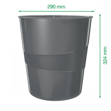 Cos hartii Leitz WOW 15l roz metalizat [4]
